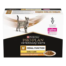 Набір паучів Purina Pro Plan Veterinary Diets NF Renal Function Early Care при патології нирок з куркою 10 шт. х 85 г - мініатюра 2