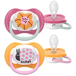 Пустушка Philips Avent Ultra Air 6-18 міс. 2 шт. (SCF080/27)