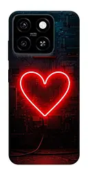 Чохол Demsky Яскраве серце для ZTE Blade A55 4G