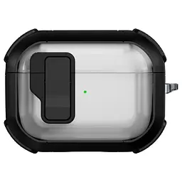 Футляр протиударний Locking Button для навушників Airpods Pro 2 / Pro Black