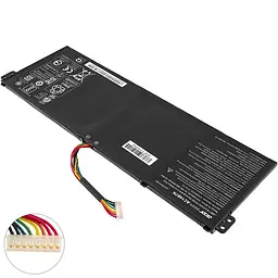Батарея для ноутбука Acer AC14B7K (Spin 5 SP515-51GN SWIFT 3 SF314-56 SF314-51 Nitro 5 AN515-42) 15.28V 3320mAh 50.7Wh Чорний