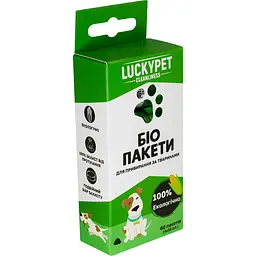 Пакети для прибирання за тваринами Lucky Pet біо, 60 шт. - мініатюра 2