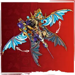Конструктор LEGO Ninjago Arc Dragon of Focus 869 деталей (71836) - мініатюра 4
