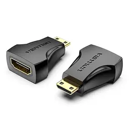Перехідник Vention Mini HDMI to HDMI Black (AISB0) - мініатюра 4