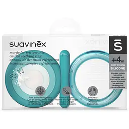 Прорізувач Suavinex Step 2 силіконовий охолоджуючий блакитний (401438) - мініатюра 2