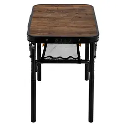 Складний стіл Bo-Camp Woodbine 56x34 cm Black/Wood look (1404191) - мініатюра 3