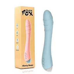 Вібратор Silver Fox для стимуляції точки G з USB синій K0825-2 - мініатюра 7