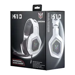 Навушники Onikuma K10 3.5мм White - мініатюра 2