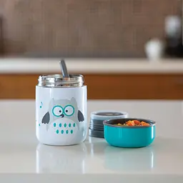 Термоконтейнер для харчових продуктів з ложкою BBluv Foöd (B0122-A) - мініатюра 4