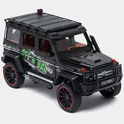 Колекційна металева модель автомобіля АвтоЕксперт Gelandewagen Off road V12 Turbo-4wd з інерцією, світлом та звуком 1:22 - мініатюра 2