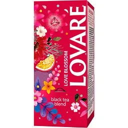Чай чорний Lovare Love Blossom 48 г (24 шт. х 2 г) - мініатюра 2