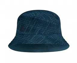 Панама Buff Trek Bucket Hat keled blue S/M Синій