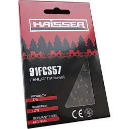 Ланцюг HAISSER 91FCS57 - 57 ланки, паз 1,3мм 0,50'', крок 3/8''L