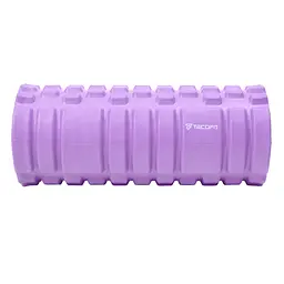 Масажний ролик TECOFIT Foam roller 33x14 см Фіолетовий (TOP18013781/3) - мініатюра 2