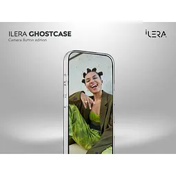 Чохол iLera GhostCase Camera Button with MagSafe для Apple iPhone 17 Transparent (ILGCAClCaBk17) [150392] - мініатюра 8