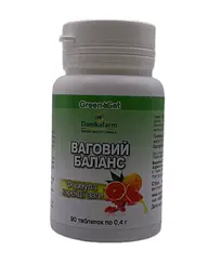 Таблетки GreenSet Ваговий баланс 90 таблеток