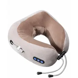Масажна подушка для шиї U-shaped Massage pillow портативний масажер, вібромасажер для шиї