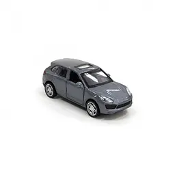 Автомодель - Porsche Cayenne S (серебристый серый) - миниатюра 10