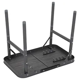 Складний стіл Bo-Camp Logan 56x34 cm Grey (1404480), Темно-сірий - мініатюра 6