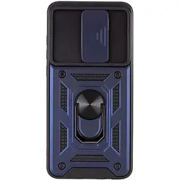 Чохол Ummi Camshield Serge Ring для Xiaomi Redmi Note 8 Pro Синій / Navy - мініатюра 2