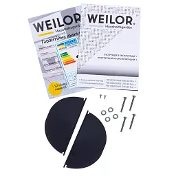 Витяжка вбудована WEILOR PBS 52650 GLASS BL 1250 LED Strip - мініатюра 9
