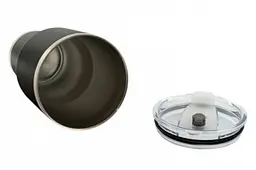 Термокружка WERTVOLL 900мл Yummy чорна (RX-7002BK) - мініатюра 3