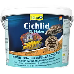 Корм Tetra Cichlid XL Flakes для рибок цихлід 1.9 кг пластівці - мініатюра 6