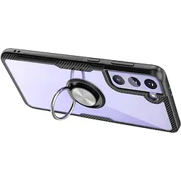 Чохол Primolux Ring Magnetic Stand для Samsung Galaxy S21 Plus (SMG996) Black - мініатюра 2