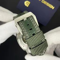 Наручний годинник чоловічий PD-1736 Silver-Green Pagani Design acs0031180 - мініатюра 7