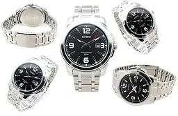 Стильні чоловічі годинники наручні оригінальні японські Casio Collection MTP-1314PD-1AVEF (модуль 5125) - мініатюра 3
