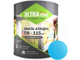 Емаль алкідна ПФ-115 ULTRA TONE блакитний 0.9кг