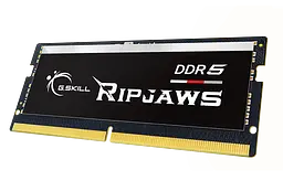 Оперативна пам'ять G.Skill 16GB SODIMM DDR5 5600MHz Ripjaws (F5-5600S4040A16GX1-RS) - мініатюра 3