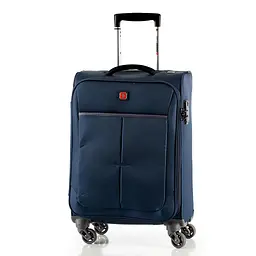 Валіза Swissbrand Silkeborg (S) Navy (SWB_LLSIL940S), Темно-синій, Темно-синій