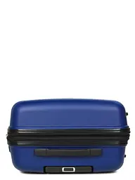 Валіза середня M поліпропілен Worldline Airtex 283 66×44×28см 80л Темно-синій - мініатюра 9