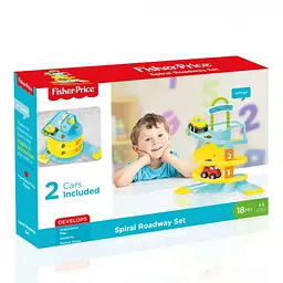 Спіральний автотрек із машинками Fisher-Price (1826) - мініатюра 3