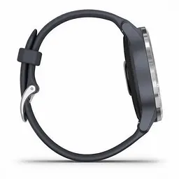 Смарт-годинник Garmin Venu Silver Stainless Steel Bezel w. Granite Blue and Silicone B. (010-02173-01/03) 010-02173-03 () - мініатюра 5