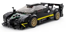 Конструктор дитячий автомобіль Pagani Zonda R чорний RASTAR - мініатюра 2