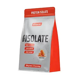 Сироватковий ізолят Sporter 100% Isolate, 700 грам - Солона карамель