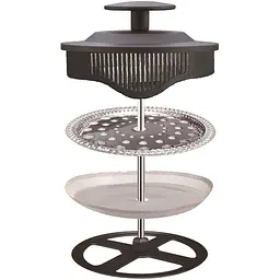 Френч-прес Bravo Chef L'Appetit 600 мл чорний (BC-7302-600) - мініатюра 3