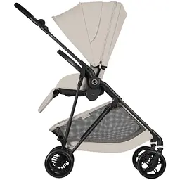 Візок Cybex Melio Carbon Dune Grey з бампером (526000797) - мініатюра 4