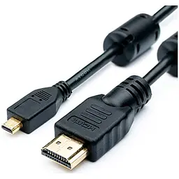 Кабель мультимедійний HDMI M to HDMI micro M 2.0m Atcom (22402)