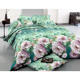 Постільна білизна MirSon Сатин 22-1286-1 Wonderful flowers 160х220 (2200004109879) - мініатюра 1