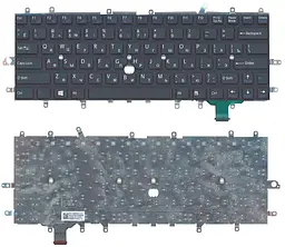 Клавіатура для ноутбука Sony Vaio (SVD11) Black, (No Frame) - мініатюра 3
