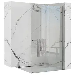 Душова стінка Rea Cortis 120 хром REA-K7211