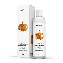 Лубрикант на водній основі Satisfyer Juicy Lubricant Playful Pumpkin, 300 мл - мініатюра 1