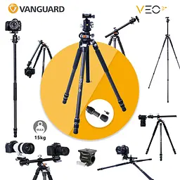 Штатив Vanguard VEO 3+ 263CB (VEO 3+ 263CB), Чорний - мініатюра 28
