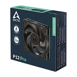 Корпусний вентилятор 120 мм Arctic P12 Pro ACFAN00305A Black - мініатюра 6