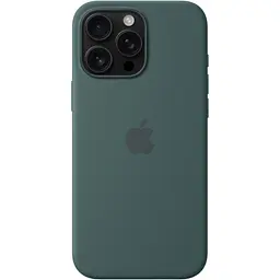 Чохол Silicone Case with MagSafe для Apple iPhone 16 Pro Max Lake Green AAA [119555] - мініатюра 4