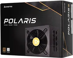 Блок живлення Chieftec Polaris 650W 80+ Gold (PPS-650FC) - мініатюра 4