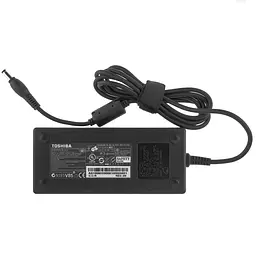 Блок живлення для ноутбука TOSHIBA 19V, 6.3A, 120W, 5.5x2.5мм, прямий роз'єм, black (без кабеля!) - мініатюра 3